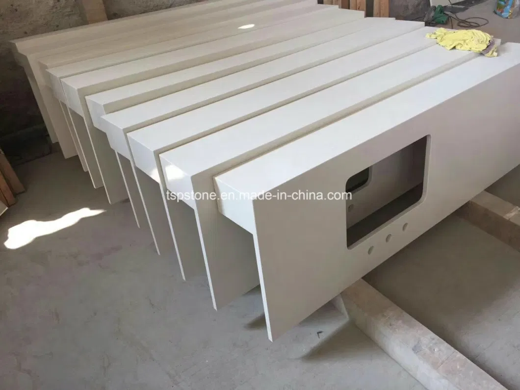 Carrara White Engineered Quartz Stone Slab for Wholesales