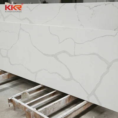 Kingkonree Carrara Quartz Stone Engineered Quartz Stone Slabs