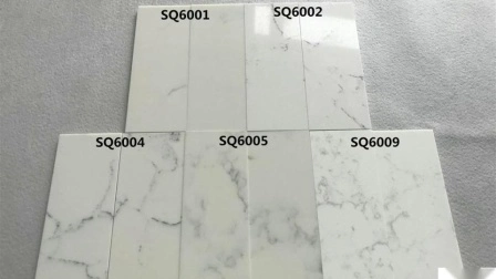 Small Grain Hot Selling Polished Quartz Stone Slab for Kitchen Countertops/Vanity/Bathroom with CE